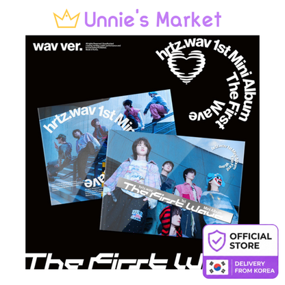 hrtz.wav [The First Wave] 1st Mini Album (wav ver.) + Free Gift