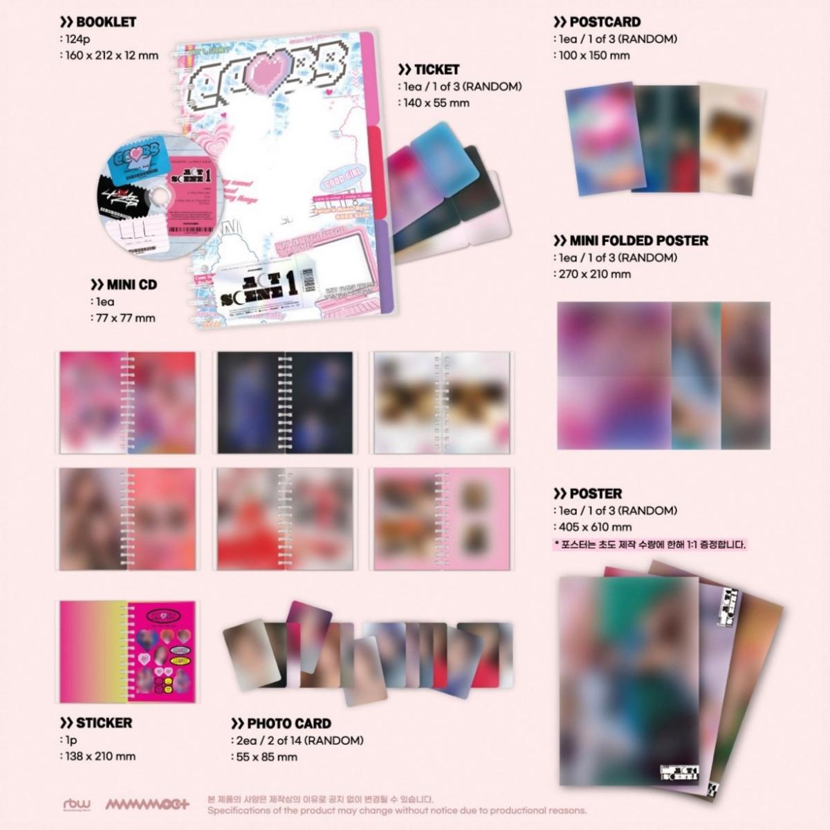 MAMAMOO+ [ ACT 1, SCENE 1 ] 1st Single Album