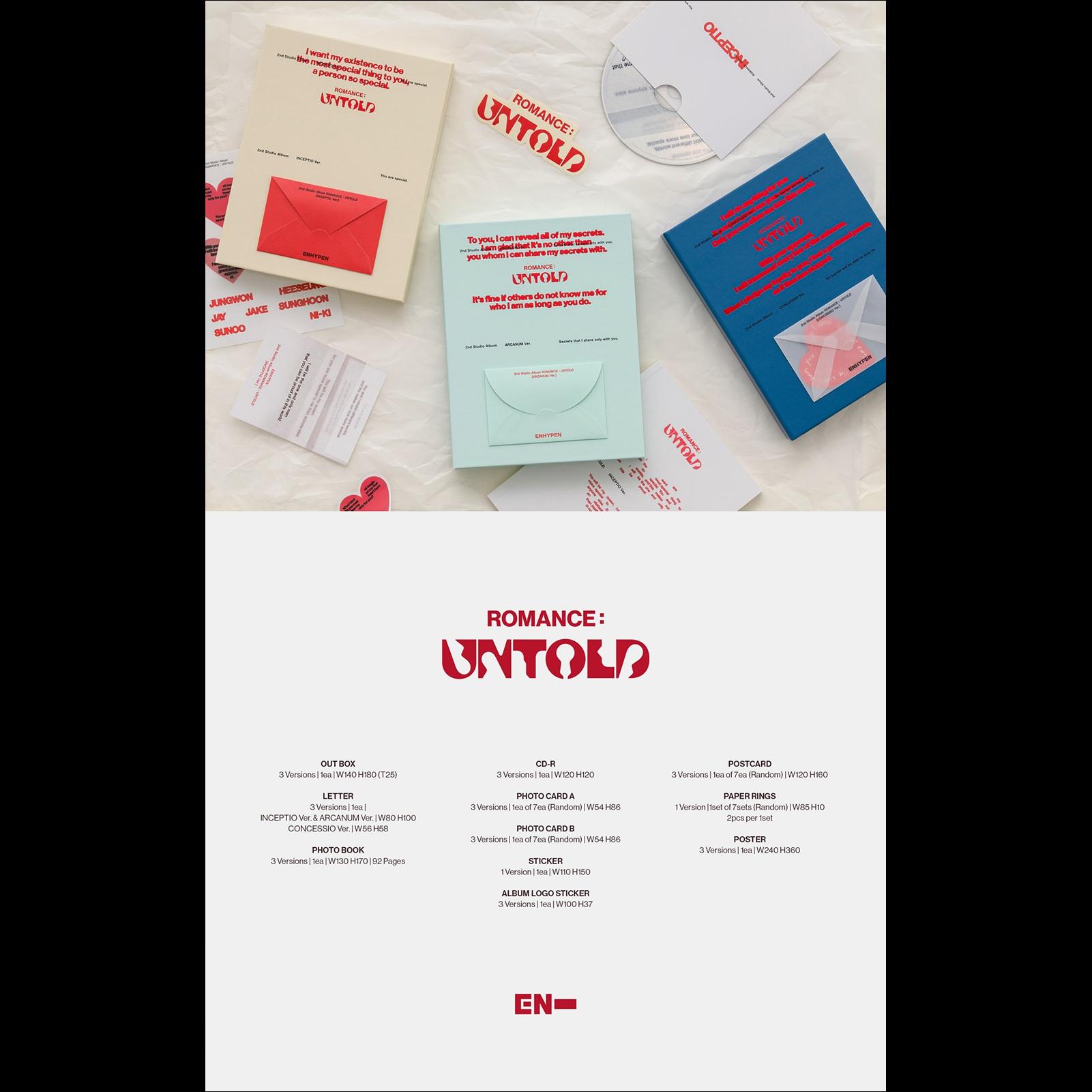 ENHYPEN - ROMANCE : UNTOLD Album