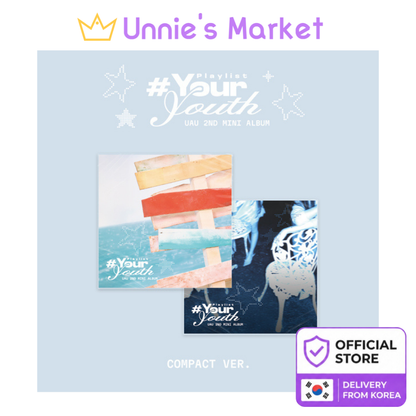 [SET] UAU [Playlist #Your Youth] COMPACT VER. (Your ver., Youth ver.) + Free Gift