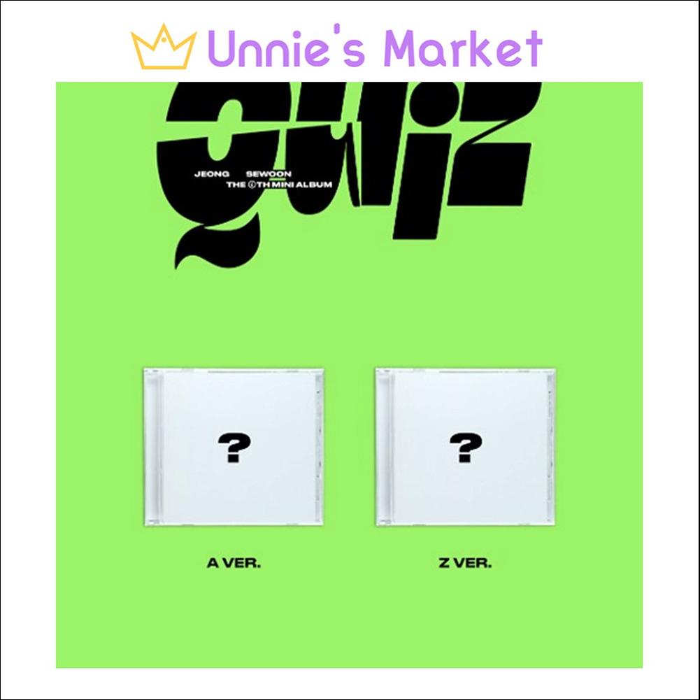 JEONG SEWOON [Quiz] Jewel Ver. (A VER. / Z VER.)