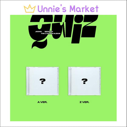 JEONG SEWOON [Quiz] Jewel Ver. (A VER. / Z VER.)
