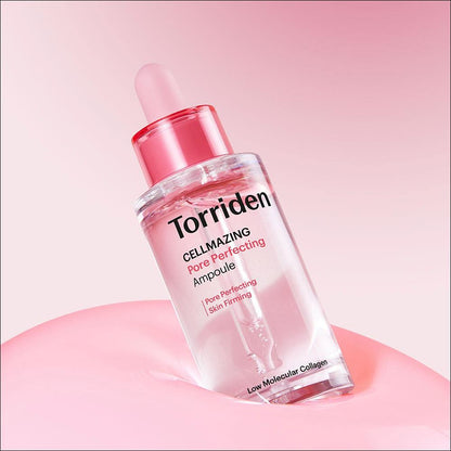 [Torriden] CELLMAZING Firming Duo Set - Pore Tightening Ampoule 30ml + Firming Gel Cream 60ml, 5D Collagen & Vitamin C, K-Beauty Set
