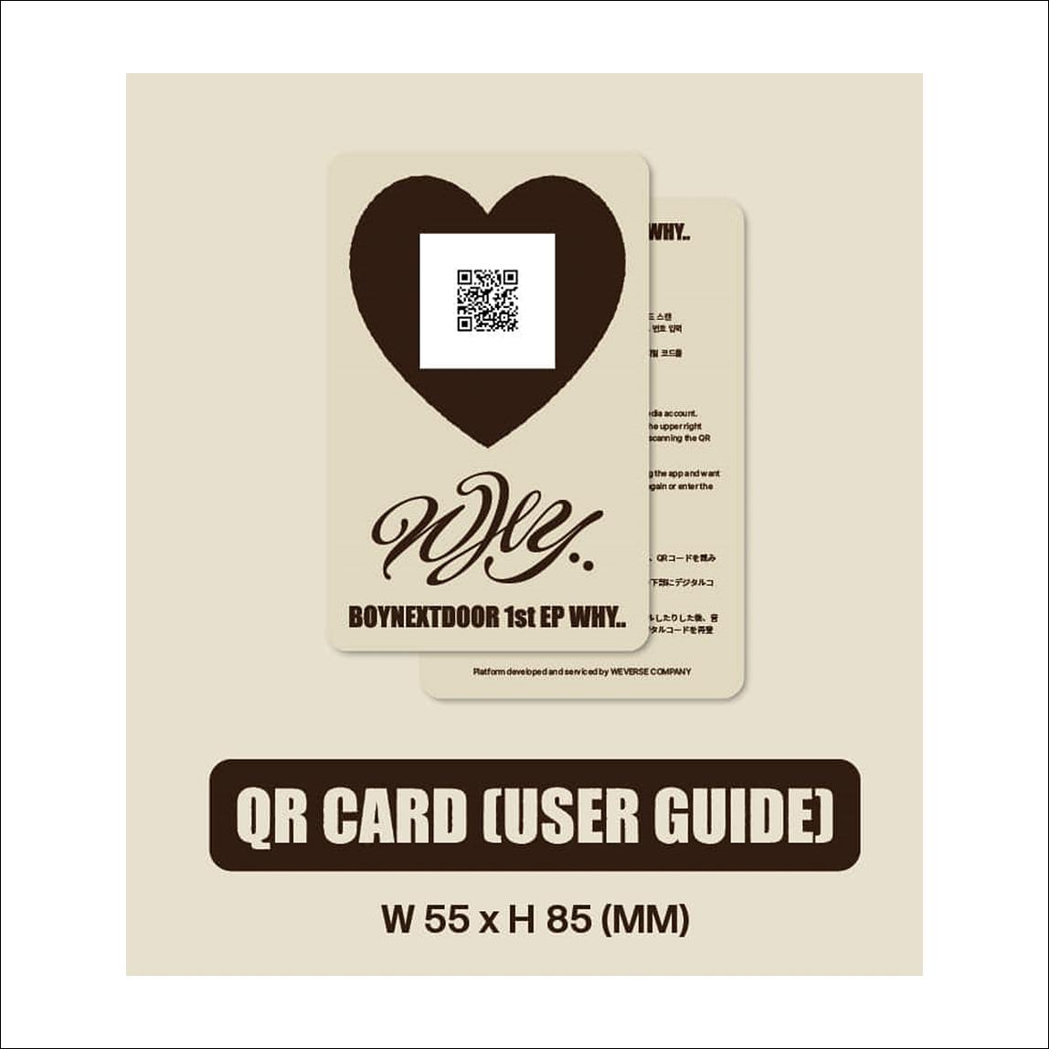 BOYNEXTDOOR [WHY] Weverse Albums ver.