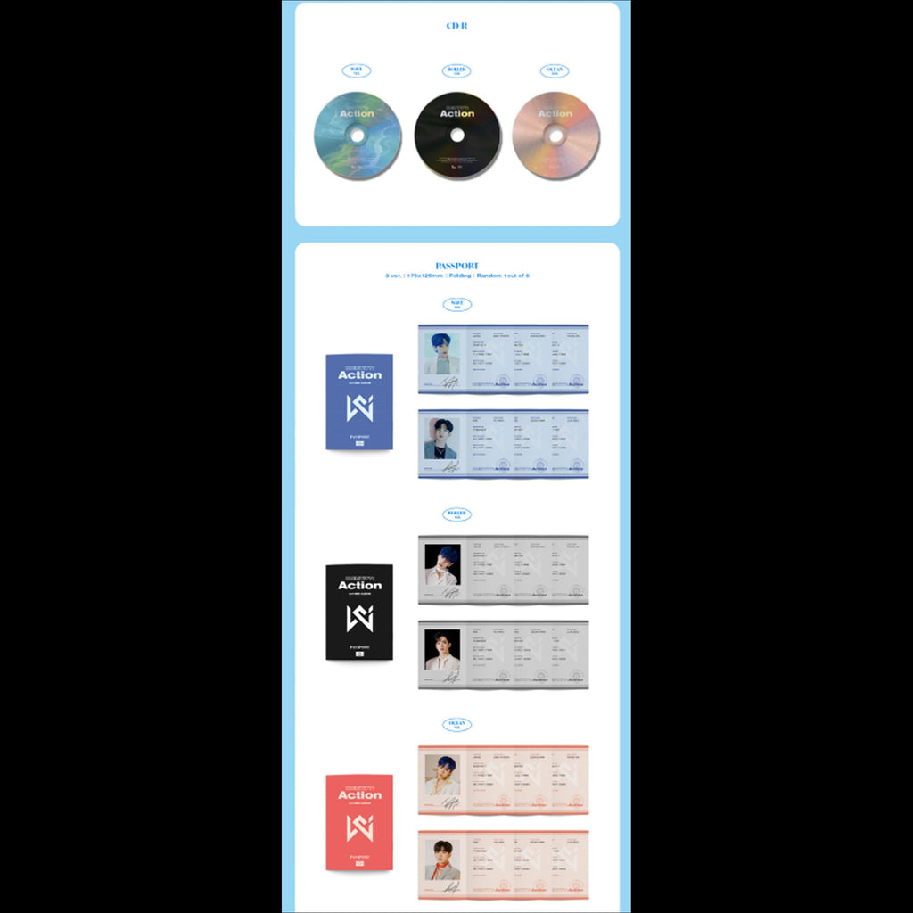 WEi 3rd Mini Album [IDENTITY : Action]