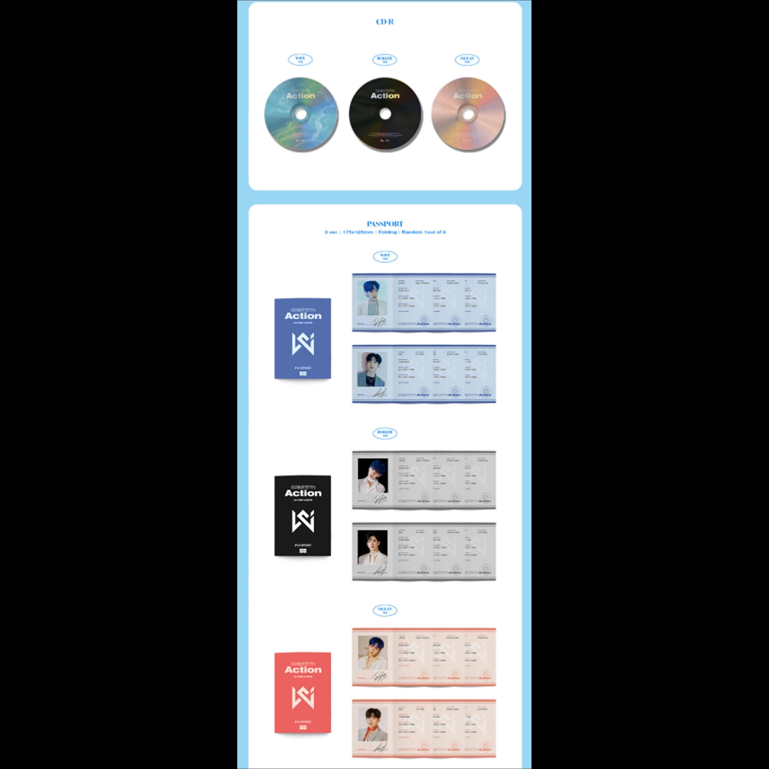 WEi 3rd Mini Album [IDENTITY : Action]
