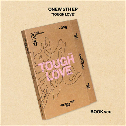 ONEW (SHINee) TOUGH LOVE (BOOK Ver.) + Free Gift