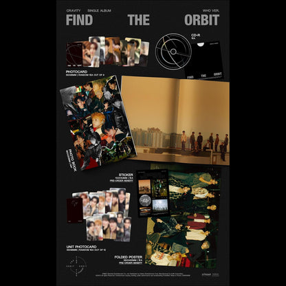 CRAVITY [FIND THE ORBIT] Single Album (WHO ver. / ARE ver.)