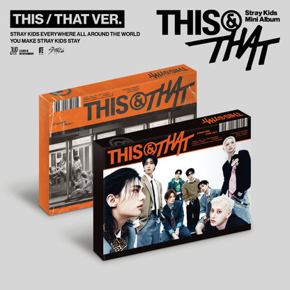 Stray Kids [THIS & THAT] (THIS VER., THAT VER.) Mini Album + Free Gift
