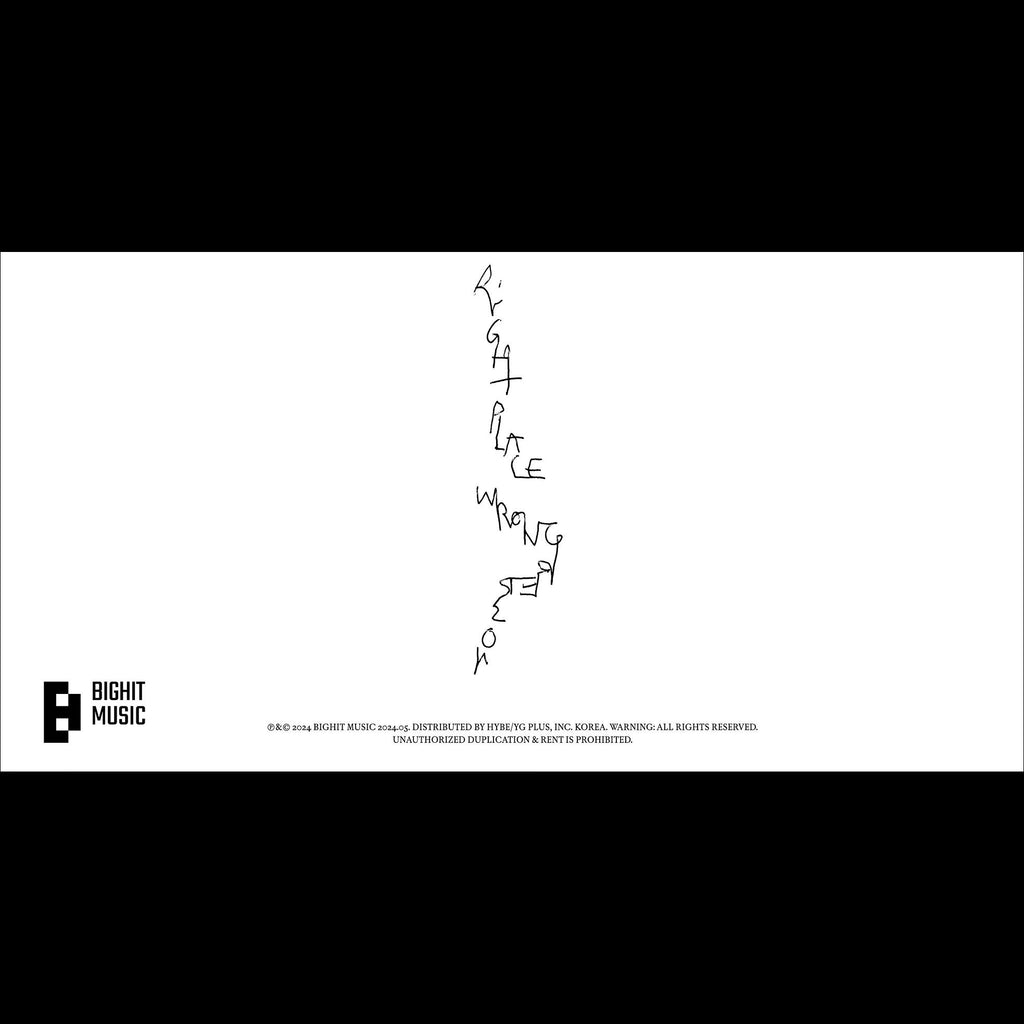 RM(BTS) Right Place, Wrong Person (Weverse Albums ver.)