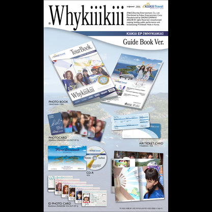 KiiiKiii [WhyKiiiKiii] GUIDE BOOK VER. / EP Album + Free Gift