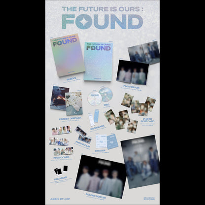 AB6IX - THE FUTURE IS OURS : FOUND (SHINE Ver. / BRIGHT Ver.)