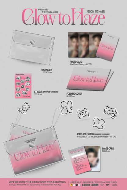 KANG DANIEL Glow to Haze PVC Pouch Ver.