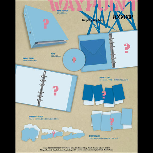 AxMxP [Amplify My Way] (WAYPOINT ver.) (CD) + Free Gift