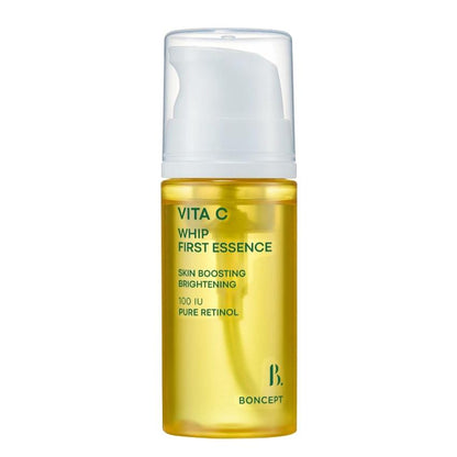[BONCEPT] Vita C Whip First Essence 100ml | Brightening Vitamin C & Retinol Bubble Toner, K-Beauty