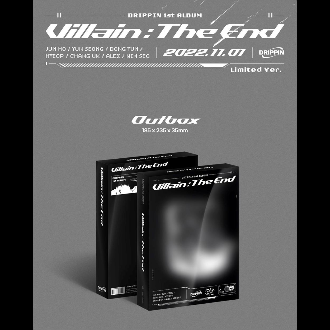 DRIPPIN - Villain : The End 1st Regular Album (Limited Ver.)