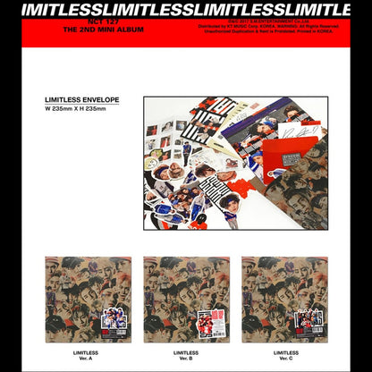 NCT 127 2nd Mini Album [NCT #127 LIMITLESS] (Random)