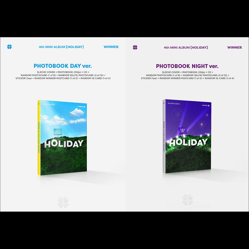 WINNER 4th MINI ALBUM [HOLIDAY] (PHOTOBOOK ver.)