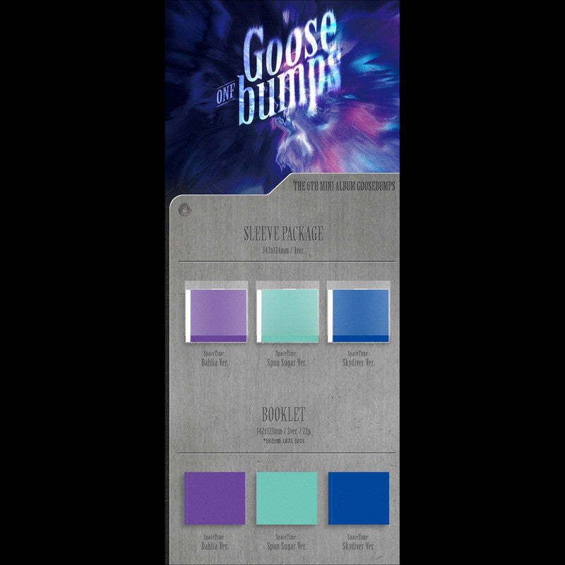 ONF [Goosebumps] 6th Mini Album
