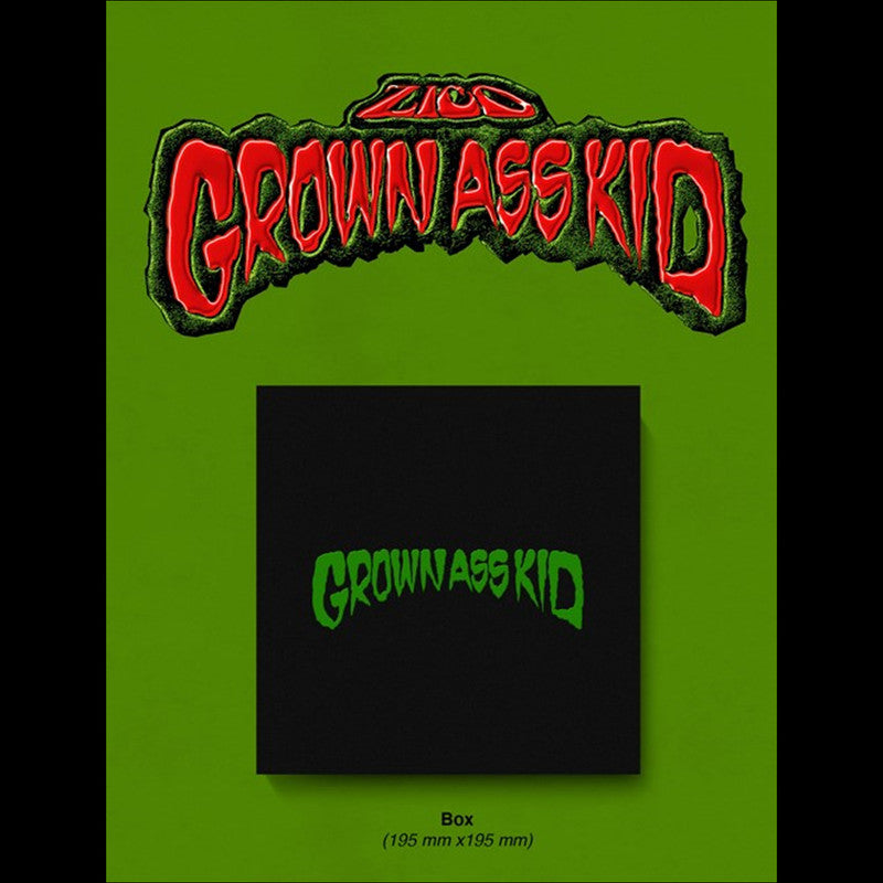 ZICO [Grown Ass Kid] 4th Mini Album