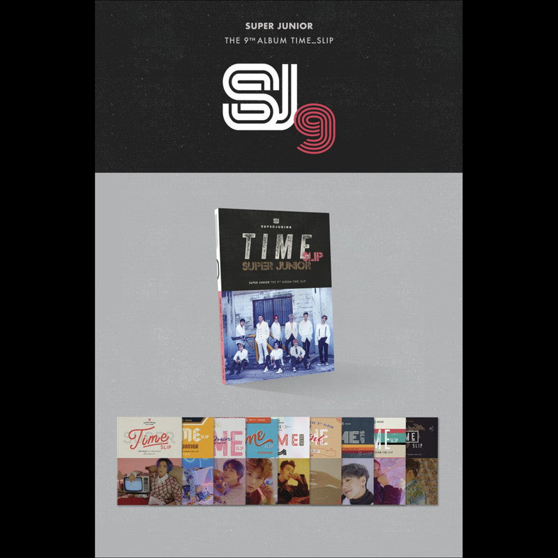 SUPER JUNIOR [TIME SLIP] 9th Album (Random)
