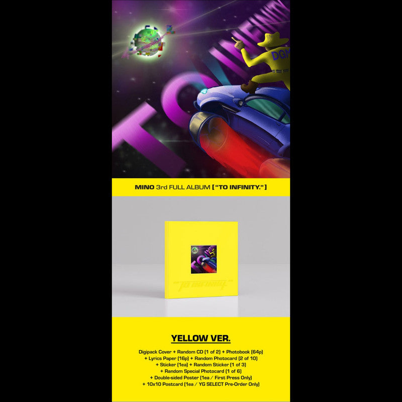 WINNER MINO [TO INFINITY] 3rd FULL ALBUM