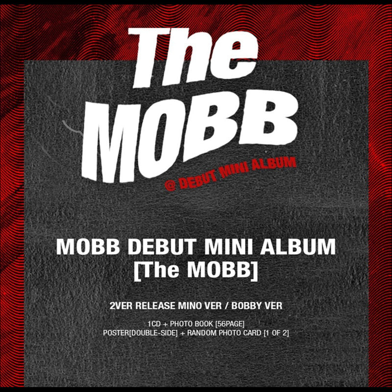BOBBY MINO MOBB [THE MOBB] Mini Album(Random)