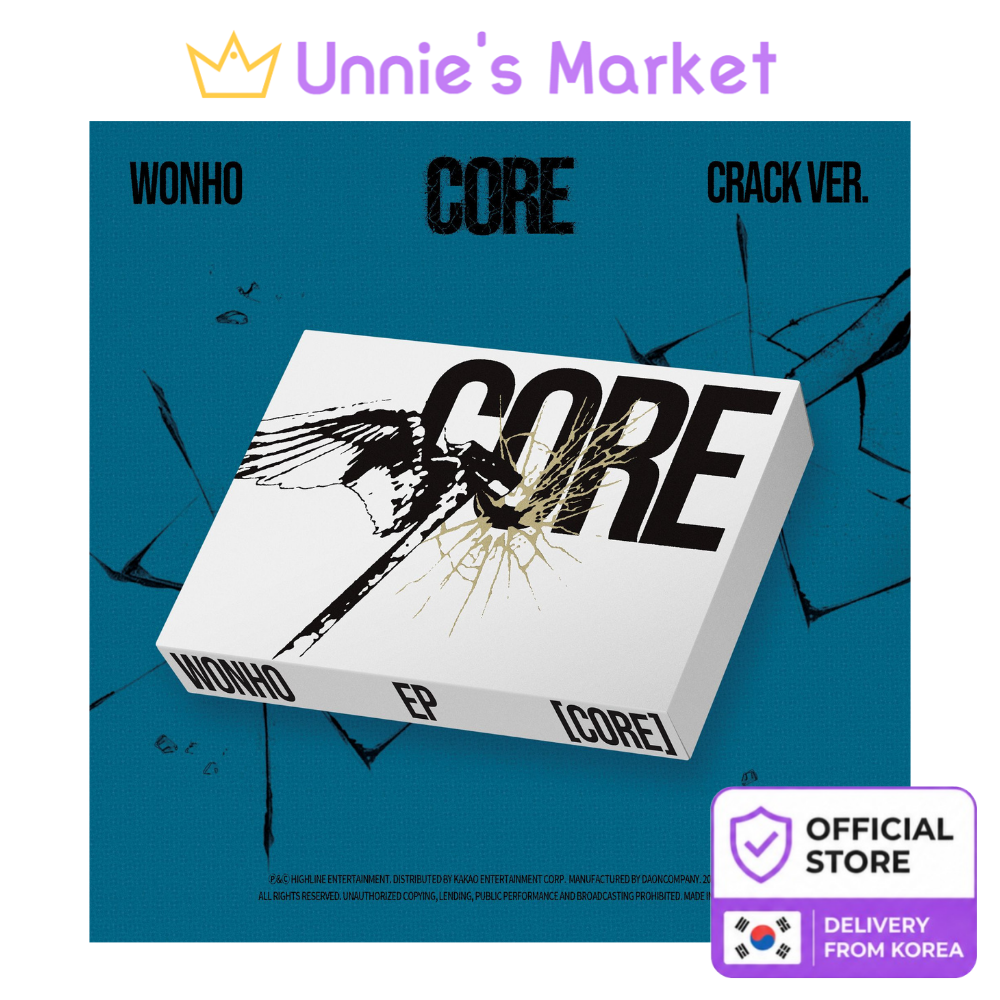 WONHO [CORE] Crack ver. EP Album + Free Gift