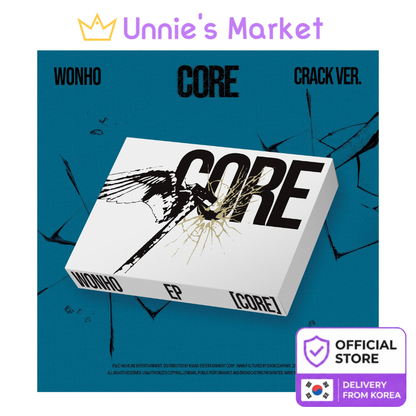 WONHO [CORE] Crack ver. EP Album + Free Gift