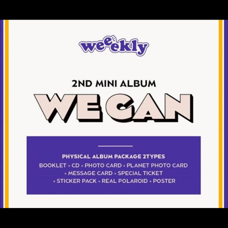WEEEKLY 2nd Mini Album [WE CAN]
