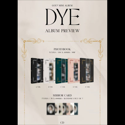 GOT7 - Mini Album [DYE] (Random)