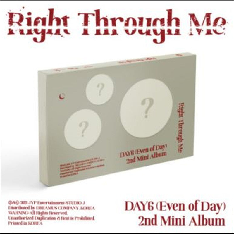 DAY6 Album [Even Of Day Right Through Me]