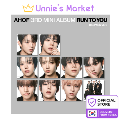 AHOF [RUN TO YOU] DIGIPACK Ver. / 3rd Mini Album + Free Gift