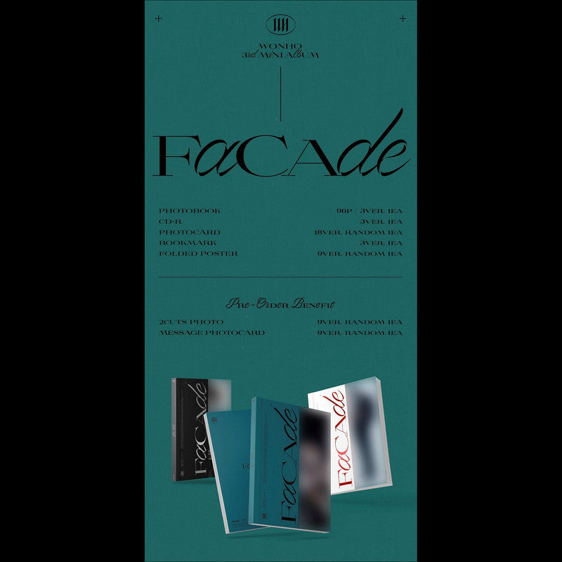 WONHO [FACADE] 3rd Mini Album
