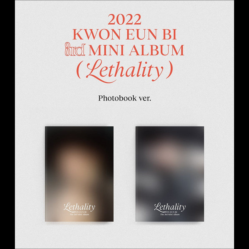 KWON EUN BI [Lethality] Photobook ver. 3rd Mini Album (CD)