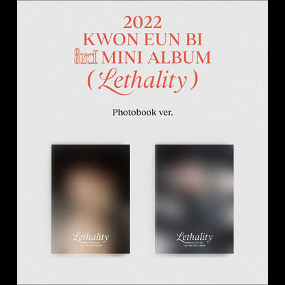 KWON EUN BI [Lethality] Photobook ver. 3rd Mini Album (CD)