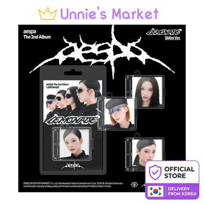 aespa [LEMONADE] SMini Ver. (Smart Album) + Free Gift + Free Gift