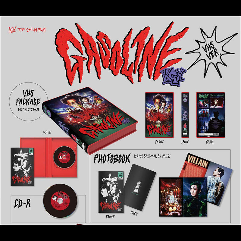 SHINEE KEY [Gasoline] 2nd Album (VHS)