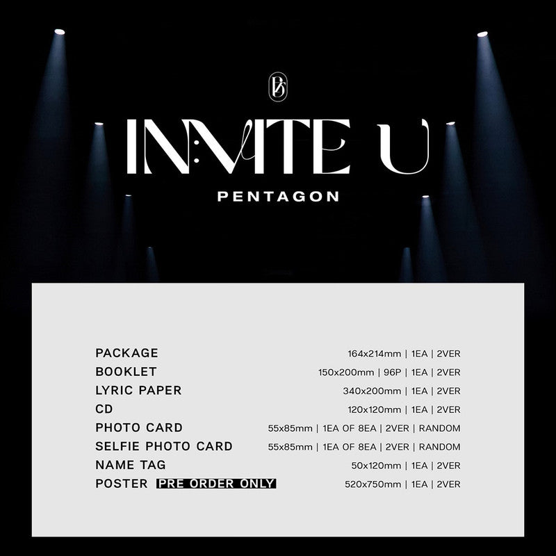 PENTAGON [IN:VITE U] / INVITE U Album