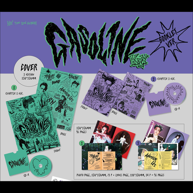 KEY (SHINee) [Gasoline] Booklet ver. 2nd Album