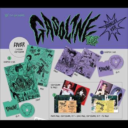 KEY (SHINee) [Gasoline] Booklet ver. 2nd Album