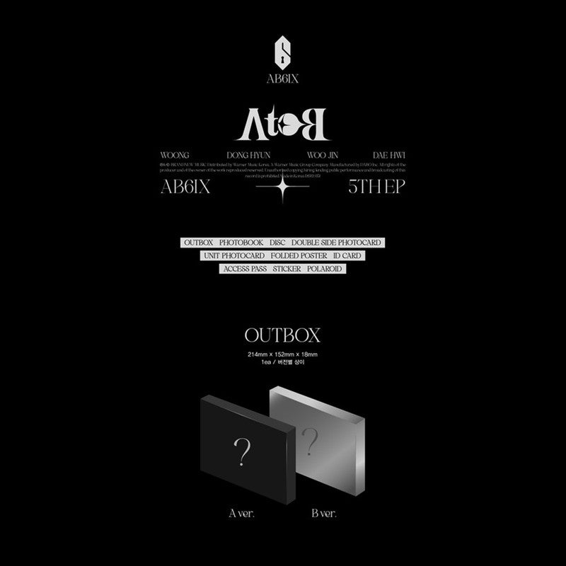 AB6IX 5TH EP [A to B] Album