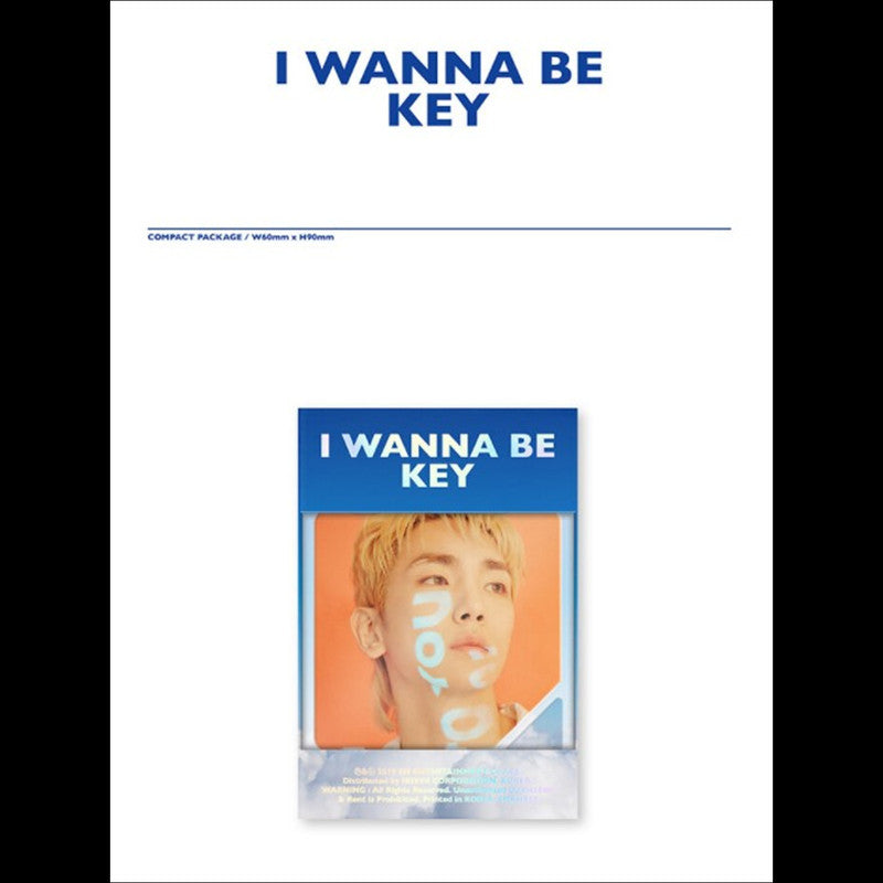 SHINEE KEY [I WANNA BE KEY] Kit Album