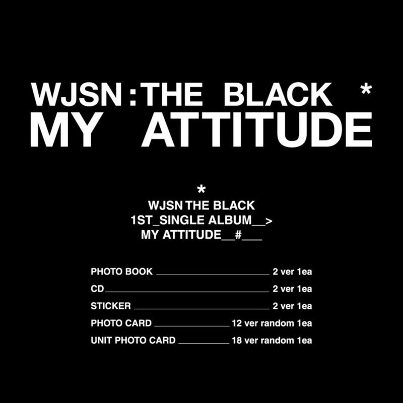WJSN Album [THE BLACK]