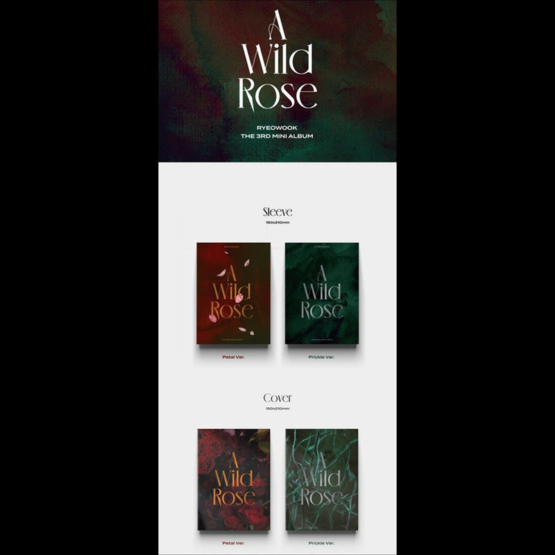 SUPER JUNIOR RYEOWOOK [A WILD ROSE] Album