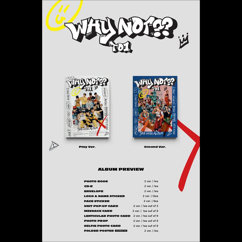 TO1 [WHY NOT??] 3rd Mini Album