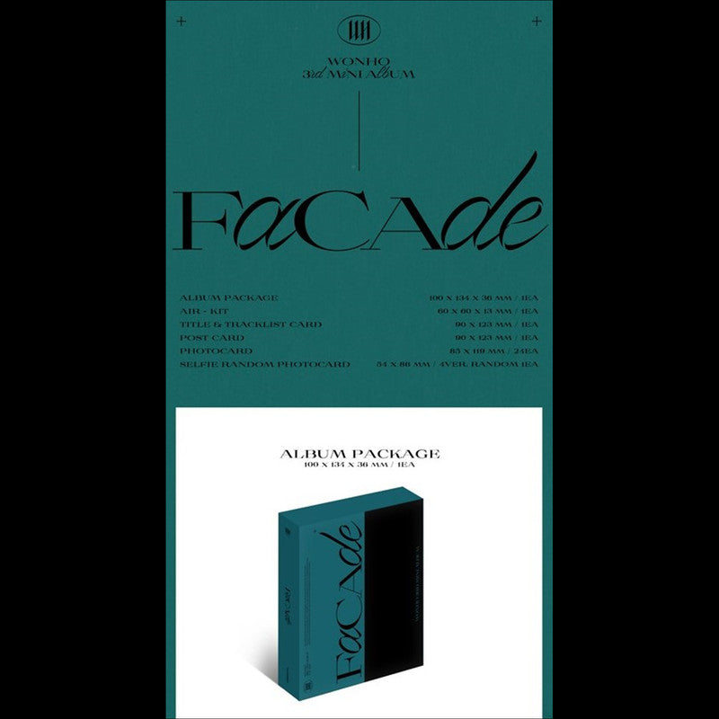 WONHO [FACADE] 3rd Mini Kit Album