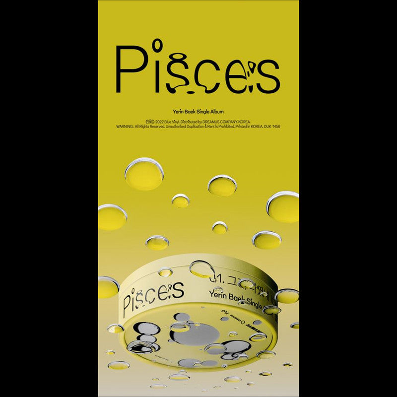 Yerin Baek [Pisces] Pisce:s Single Album