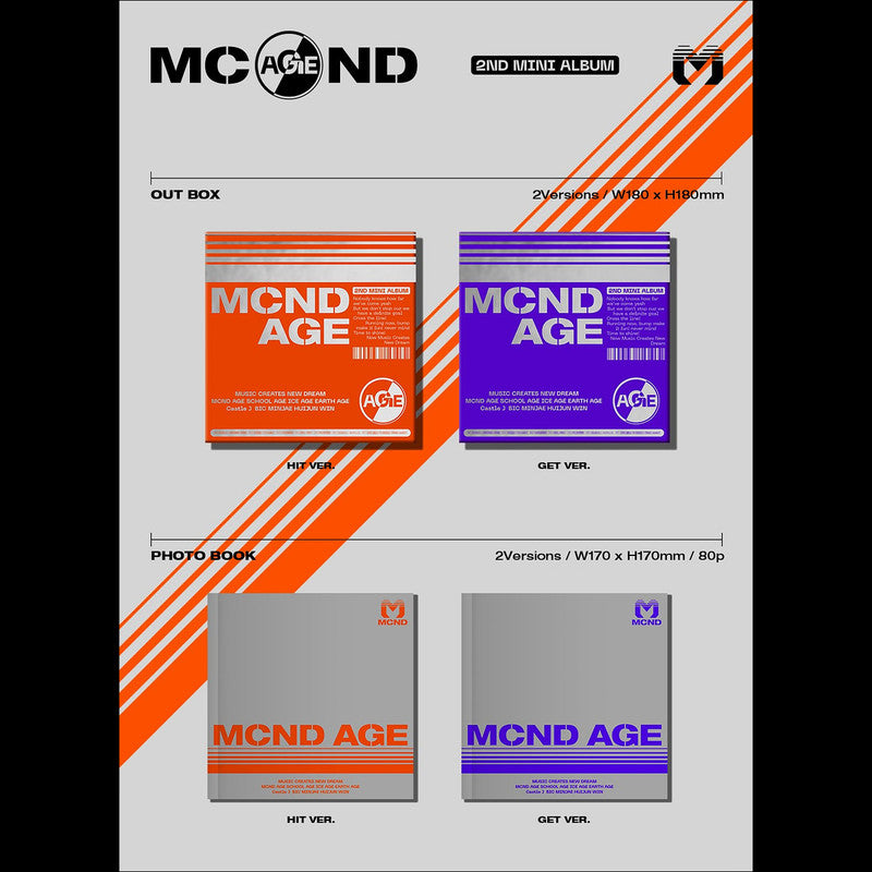 MCND [MCND AGE] 2nd Mini Album