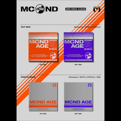 MCND [MCND AGE] 2nd Mini Album